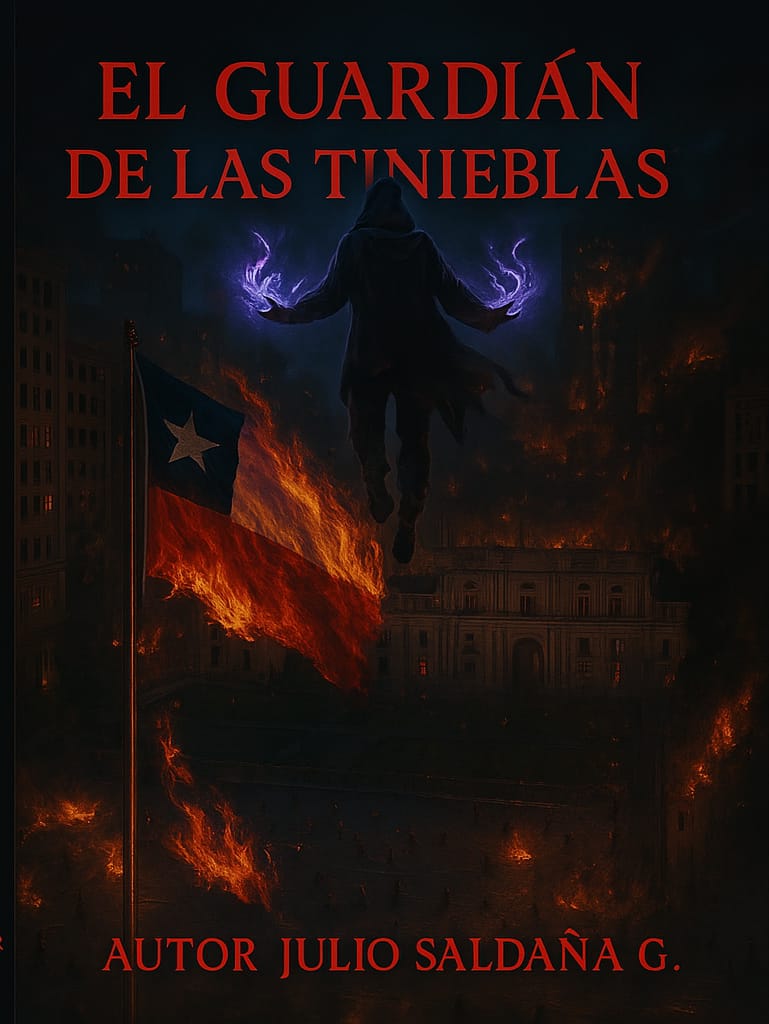 Chile arde: Julio Saldaña y su novela "El guardián de las tinieblas" 1 julio saldaña el guardian de las tinieblas
