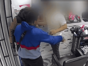 robo a funcionario de la PDI en barbería de Maipú