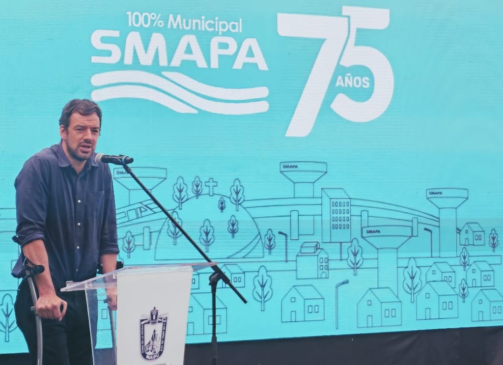 De la crisis a la vanguardia: SMAPA celebra sus 75 años con cifras históricas de inversión y el lanzamiento de su propia Inteligencia Artificial 2 Tomás Vodanovic