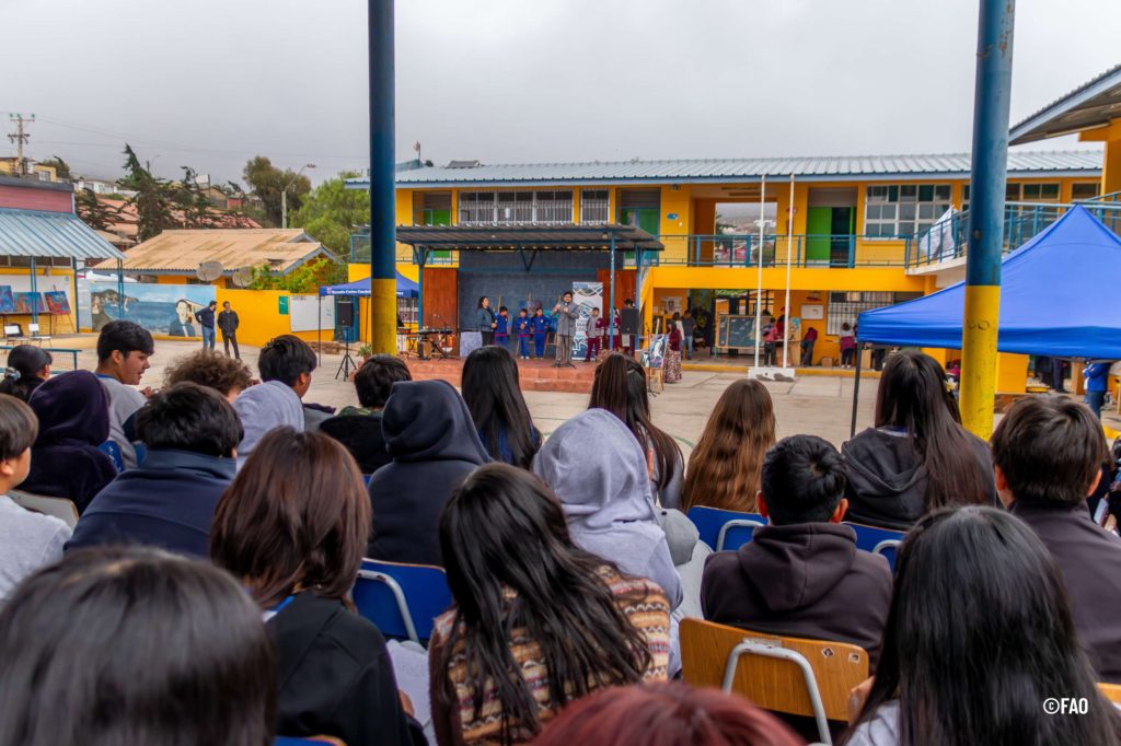 “Aprender para proteger”: Ministerio del Medio Ambiente y FAO lanzan guía que refuerza educación ambiental en colegios poniendo en el centro al mar 3 Lanzamiento Guía Aprender para Proteger en Región de Coquimbo.