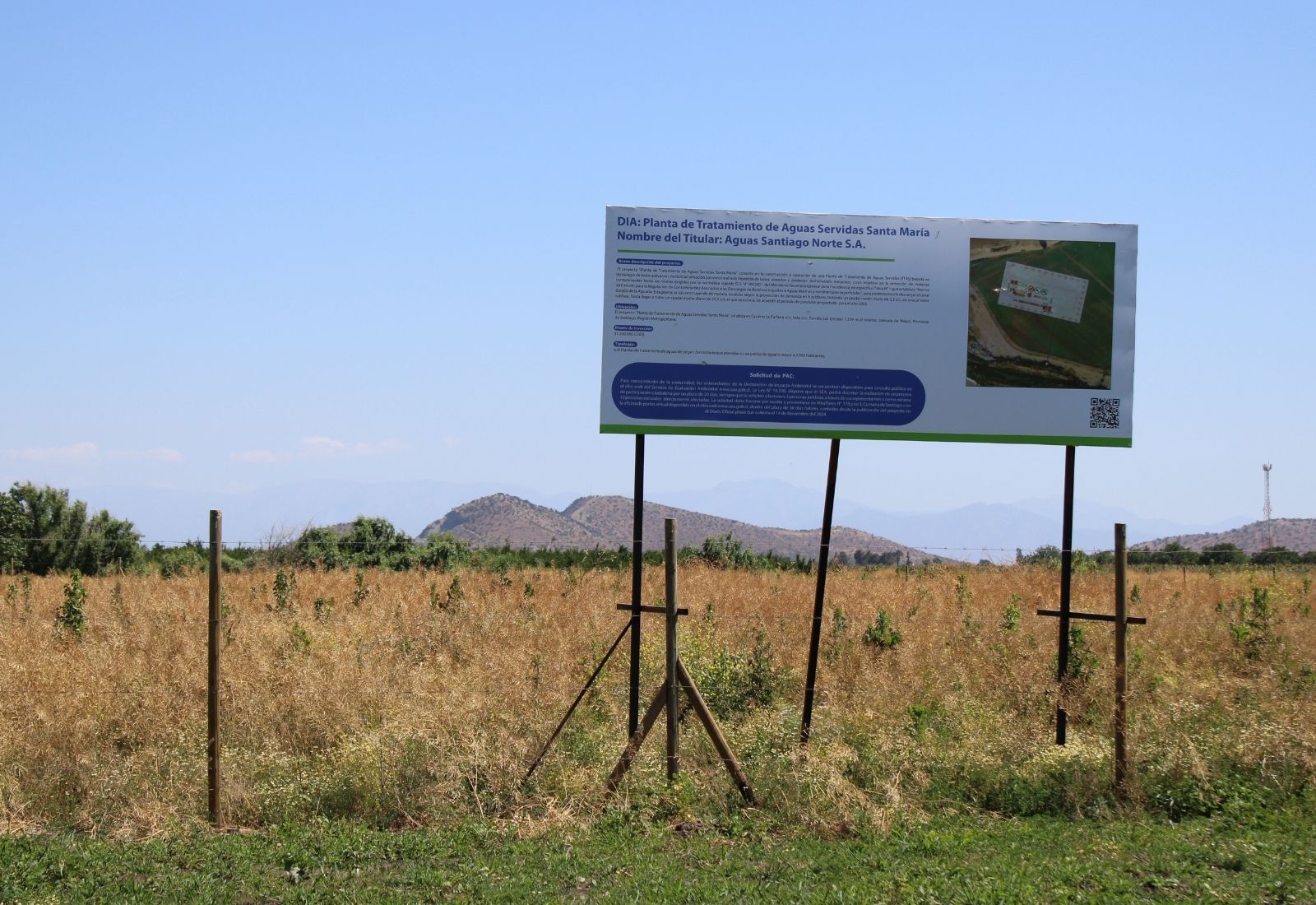 Planta Santa María obtiene aprobación ambiental y desata rechazo de la Municipalidad de Maipú