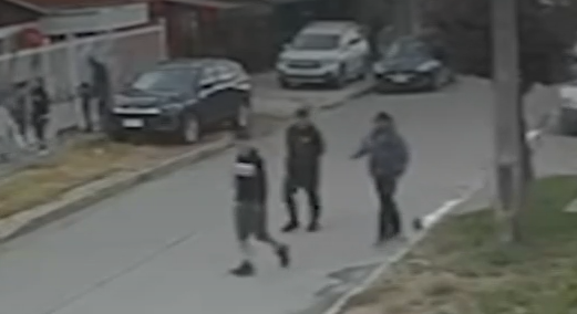 violento asalto en halloween en Barrio Los héroes