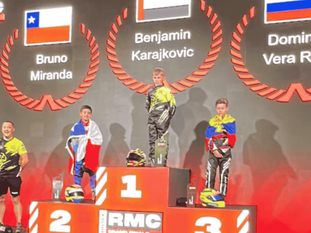 El piloto maipucino Bruno Miranda subcampeón del mundo de Rotax: “Gracias a quienes creyeron en esta locura”