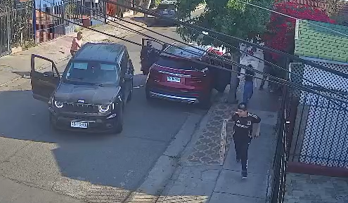 violenta encerrona en Barrio Clotario Blest