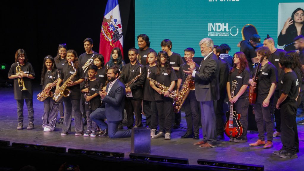 Presentación Informe Anual DDHH del INDH contó con la presentación de Conchalí Big Band.