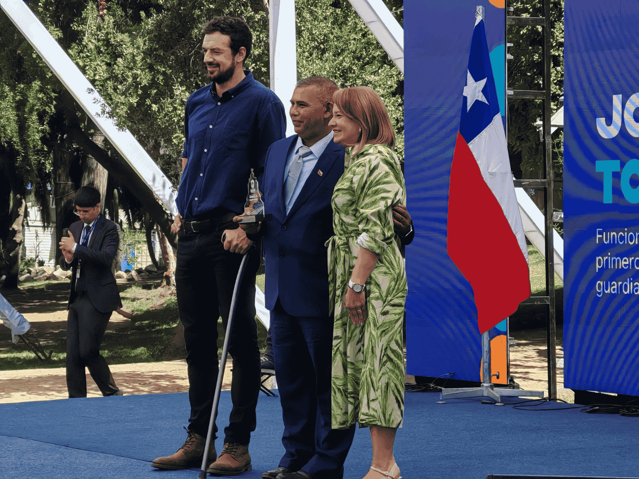 «No lo hice solo»: Jorge Torres, el “Orgullo Maipucino” que salvó una vida y dedicó premio a sus compañeros