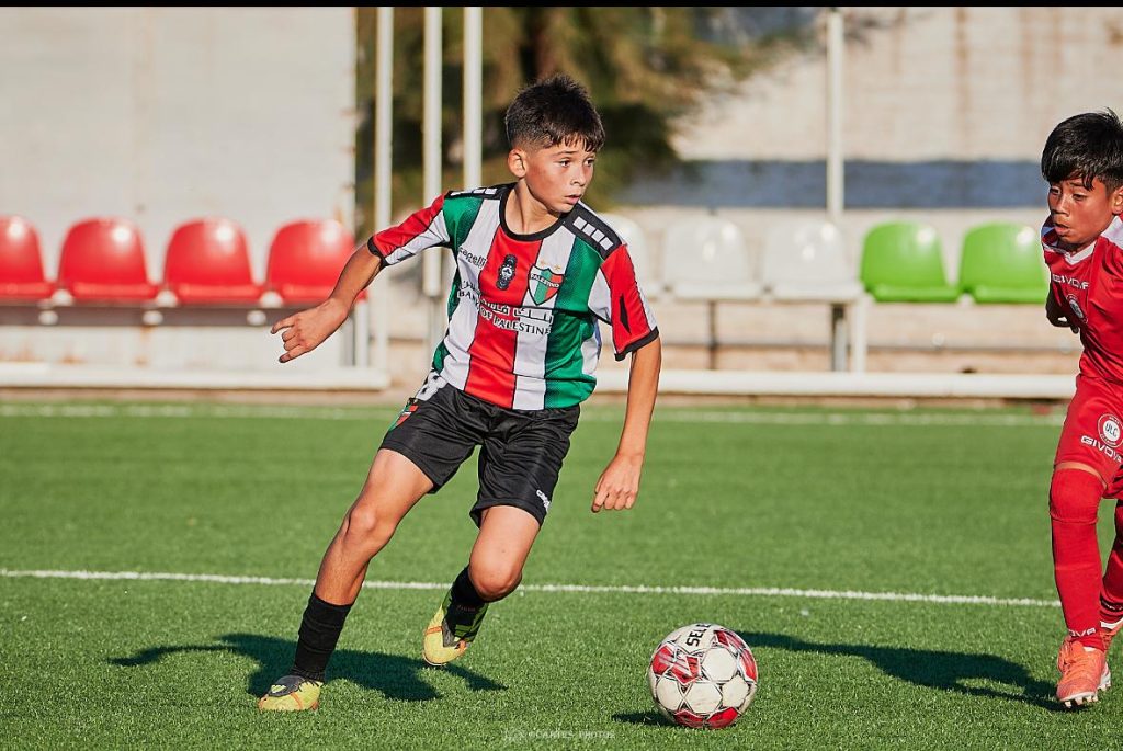 Palestino sub 12 campeón con tres maipucinos