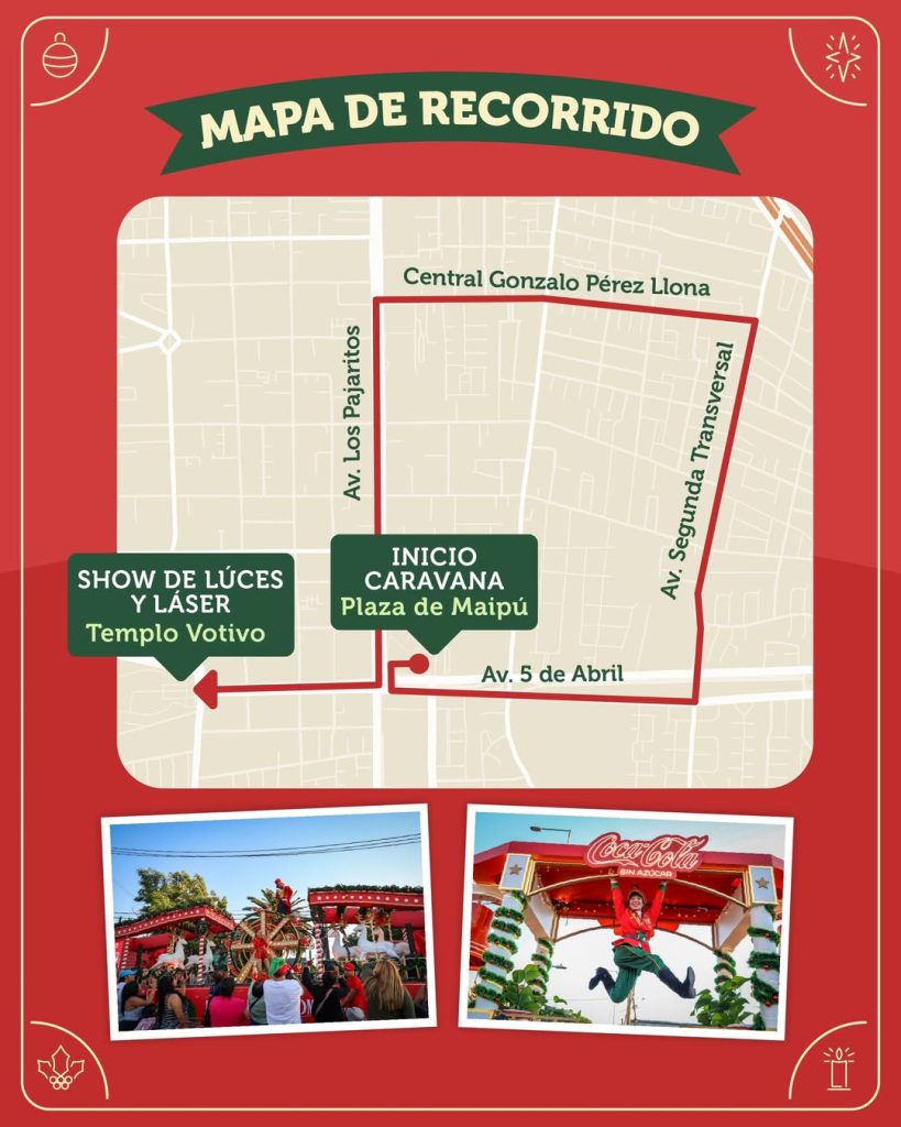 caravana navideña coca cola
