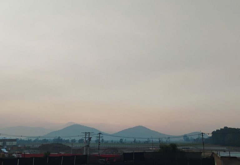 humo incendios maipu