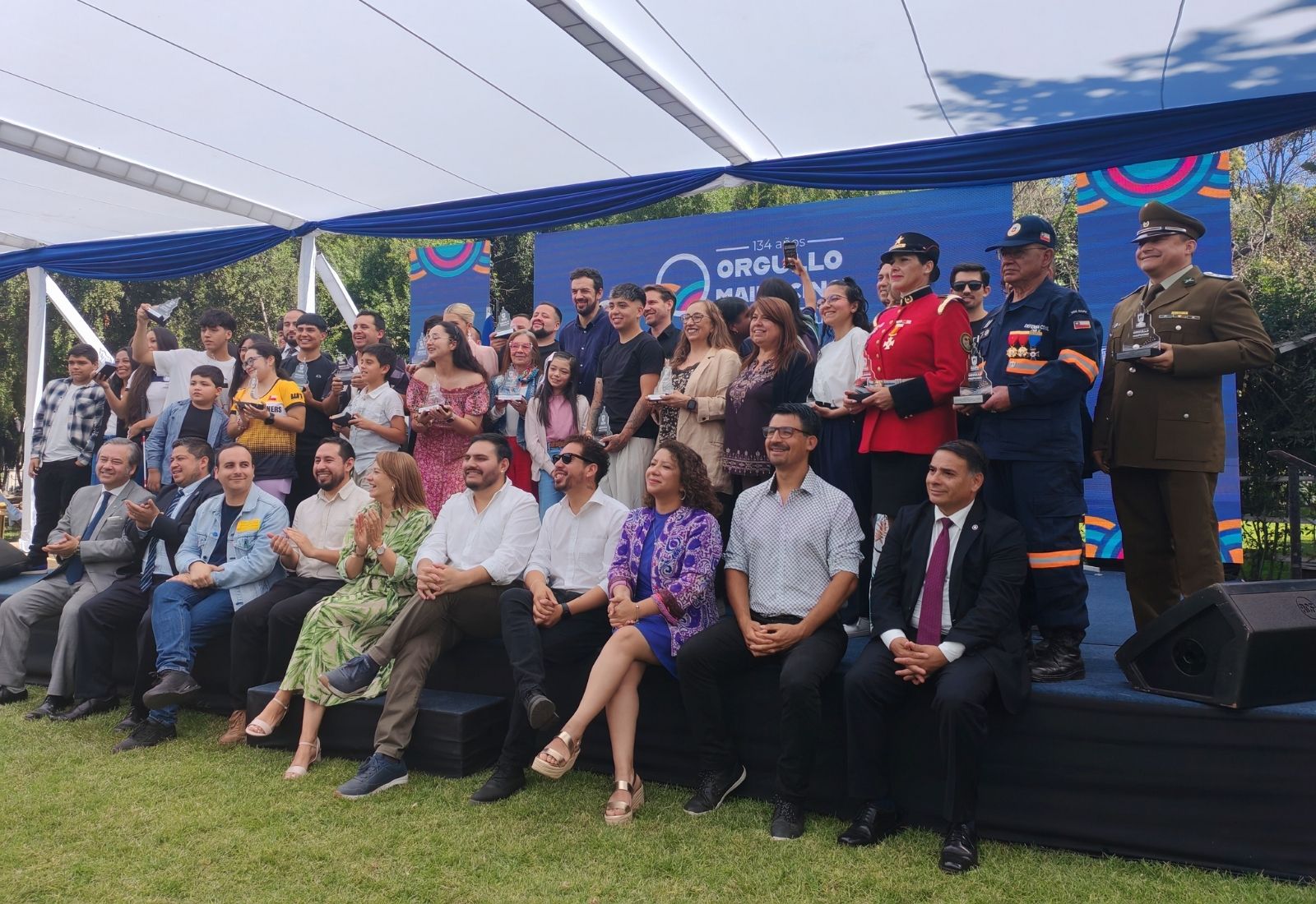 Maipú celebró 134 años entregando 32 reconocimientos de «Orgullo Maipucino: “El mayor patrimonio de la comuna es su gente”