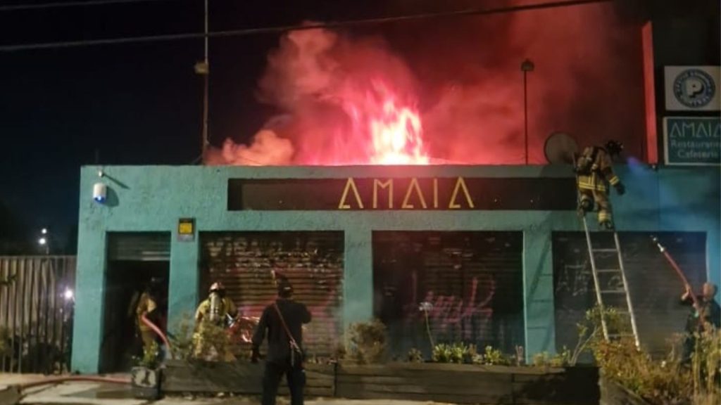 AMAIA Restaurante incendio