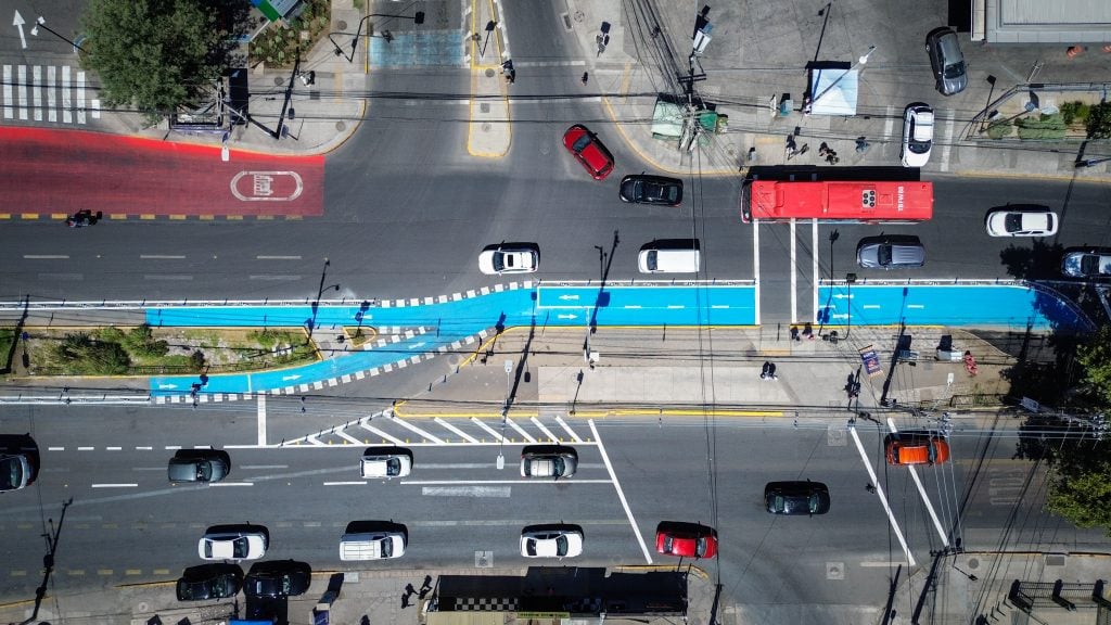 Nueva ciclovía en Pajaritos