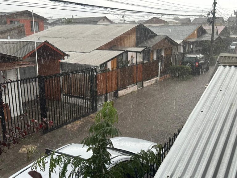 Tormenta afecta a Maipú