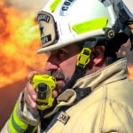 Claudio Salinas, Comandante Cuerpo Bomberos Maipú: "Es importante el apoyo de nuestra comuna al unirse a la Fuerza de Tarea Metropolitana" 1 Comandante Cuerpo de Bomberos de Maipú Claudio Salinas