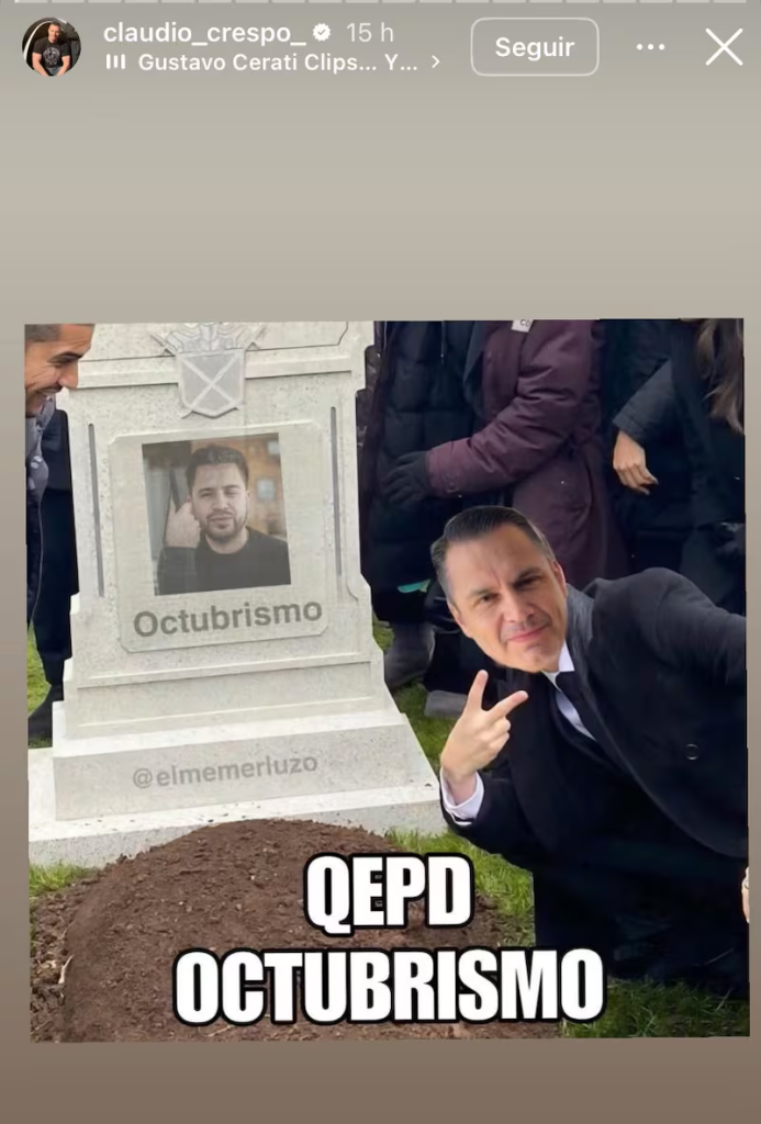 Meme Claudio Crespo