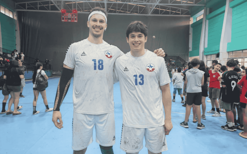 dos maipucinos en la selección chilena de balonmano