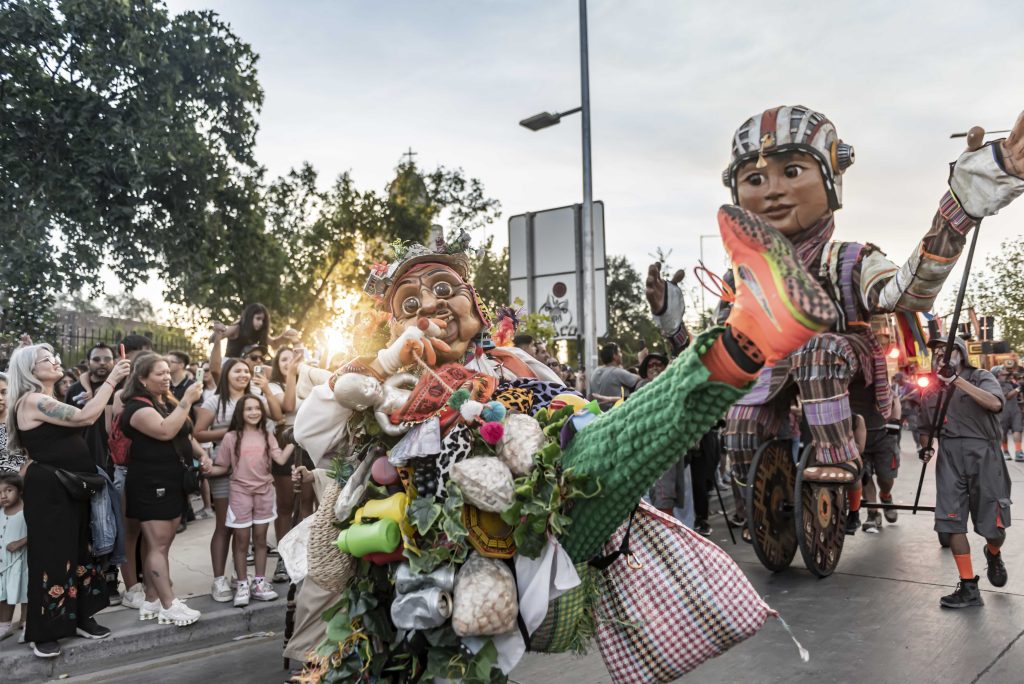 ¡40 mil personas! Las postales que dejó Teatro a Mil en Maipú con sus tres espectáculos 33 warawara maipu 17 enero 23