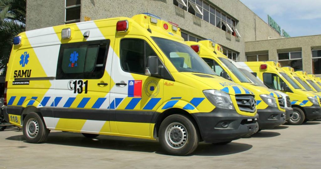 Samu. Tragedia en Maipú. Foto referencial