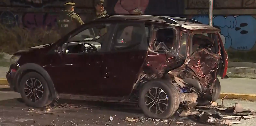 Detienen a hombre que se dio a la fuga tras no respetar luz roja y protagonizar accidente de tránsito 2 CHOQUE