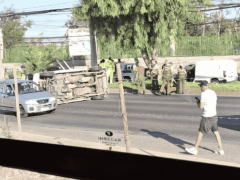 congestión en Camino a Melipilla