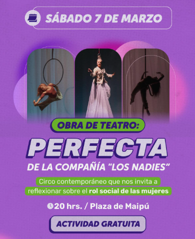 Día de la Mujer en Maipú: revisa las actividades disponibles por la conmemoración del 8 de marzo 2 image 18