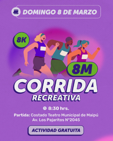 Día de la Mujer en Maipú: revisa las actividades disponibles por la conmemoración del 8 de marzo 3 image 19