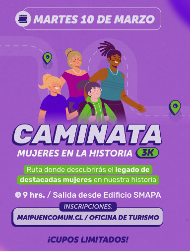 Día de la Mujer en Maipú: revisa las actividades disponibles por la conmemoración del 8 de marzo 4 image 20
