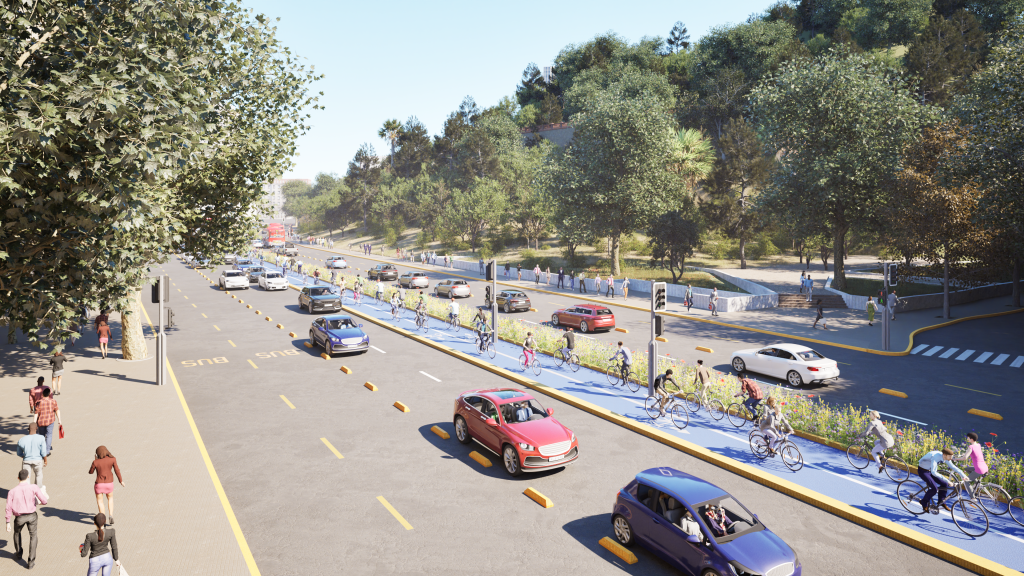 Minvu corta financiamiento a obras de ciclovía que conectaría Av. Los Pajaritos con Plaza Italia 2 image 48