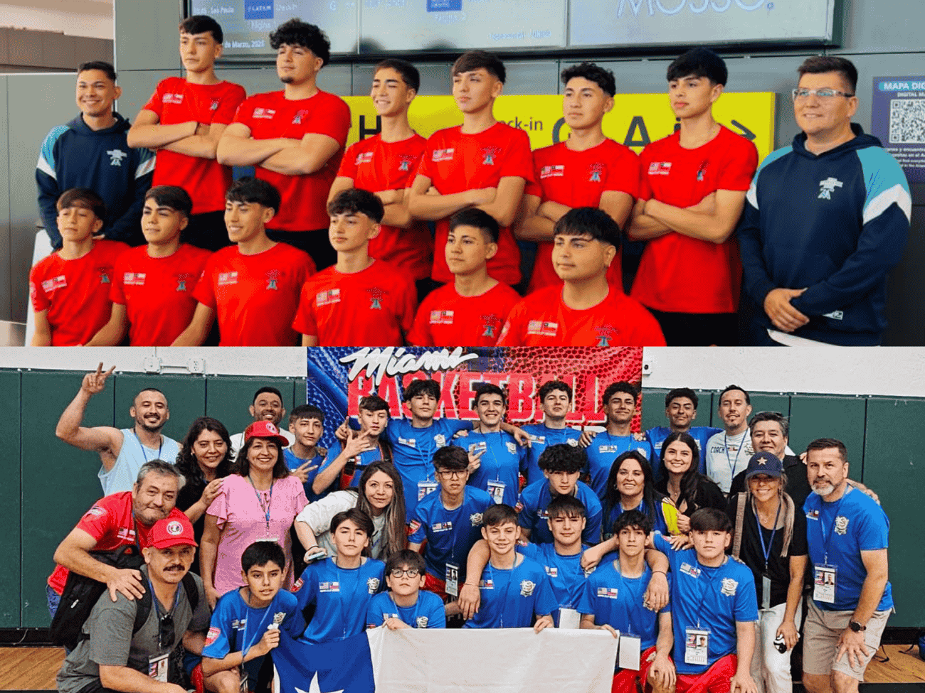 De Maipú a Miami: Estudiantes cumplen el sueño de pisar una cancha de la NBA 7 De Maipú a Miami: Estudiantes cumplen el sueño de pisar una cancha de la NBA