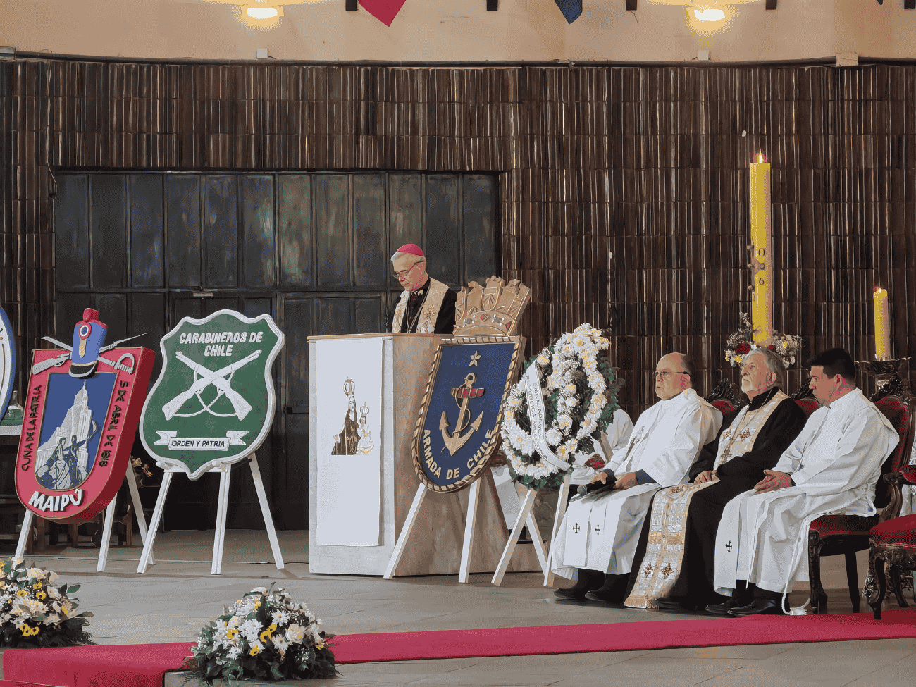 Te Deum en Templo Votivo marca emotivo inicio de ceremonia por los 208 años del Abrazo de Maipú 2 Te Deum en Templo Votivo marca emotivo inicio de ceremonia por los 208 años del Abrazo de Maipú