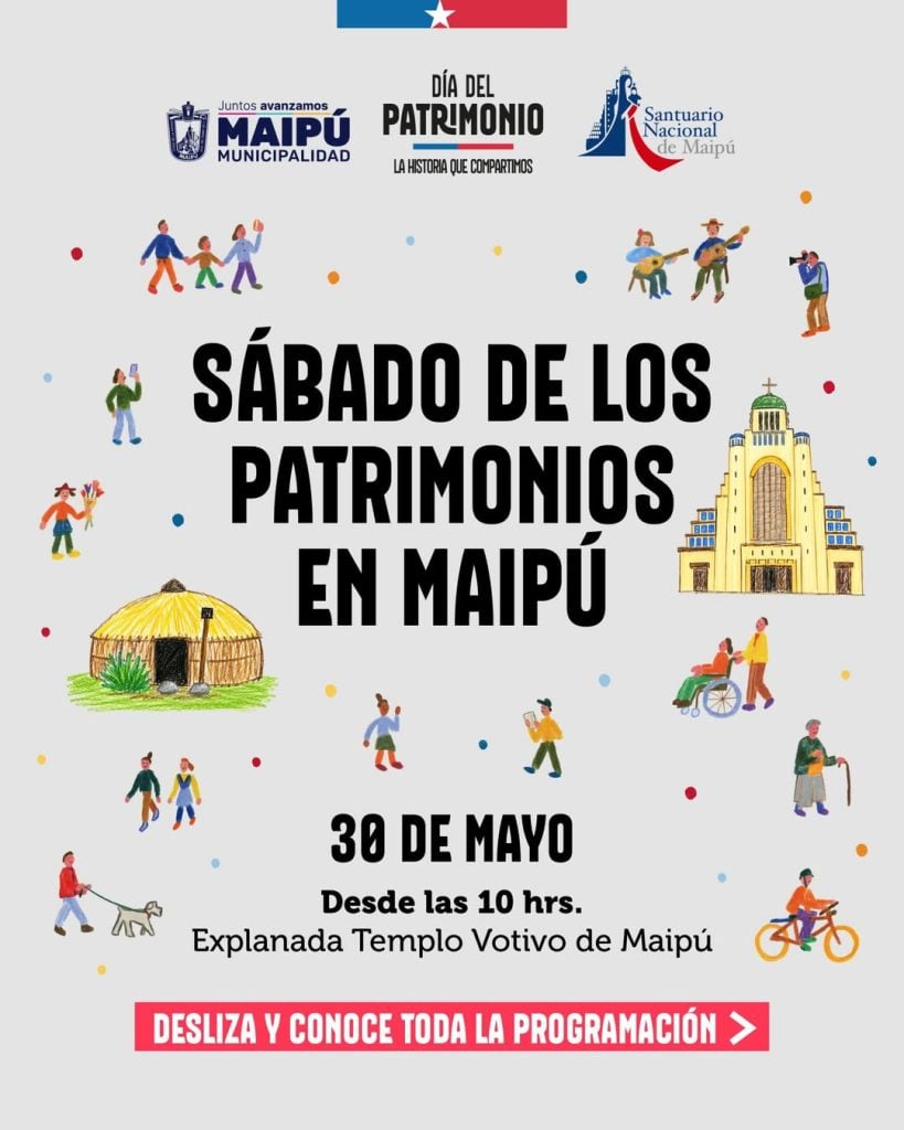 Regresa el Día de los Patrimonios a Maipú: revisa las diversas actividades gratuitas para este fin de semana 2 WhatsApp Image 2026 05 27 at 10.50.01 AM 1