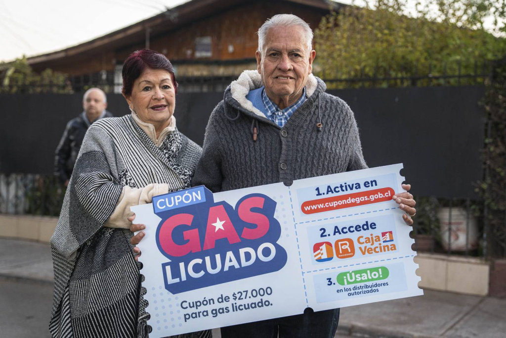 cupón de gas licuado