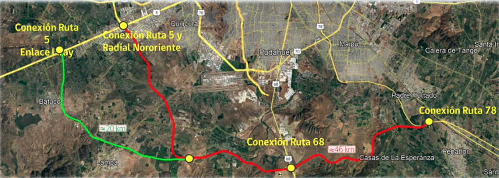Quebrada de La Plata: proyecto de mega carretera amenaza al pulmón verde de Maipú 2 Captura de pantalla 2026 06 08 a las 15.39.55