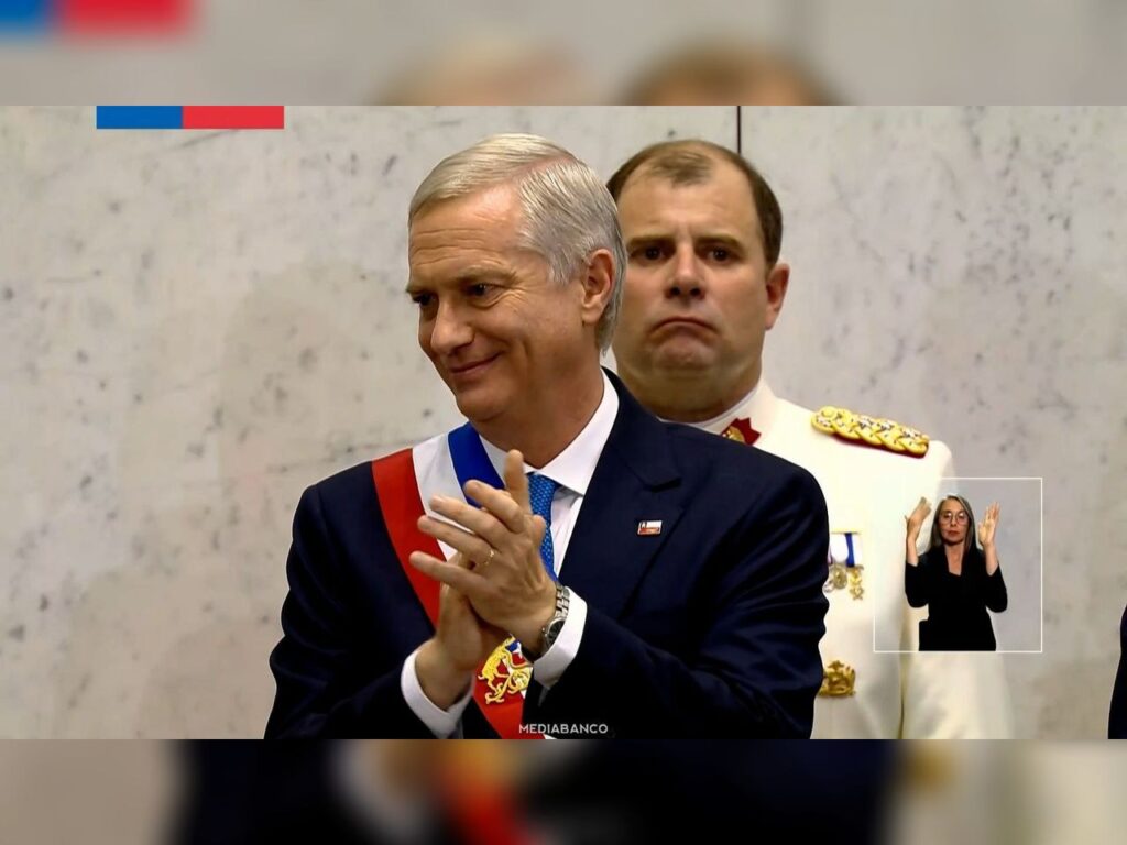 José Antonio Kast asume como presidente de Chile.