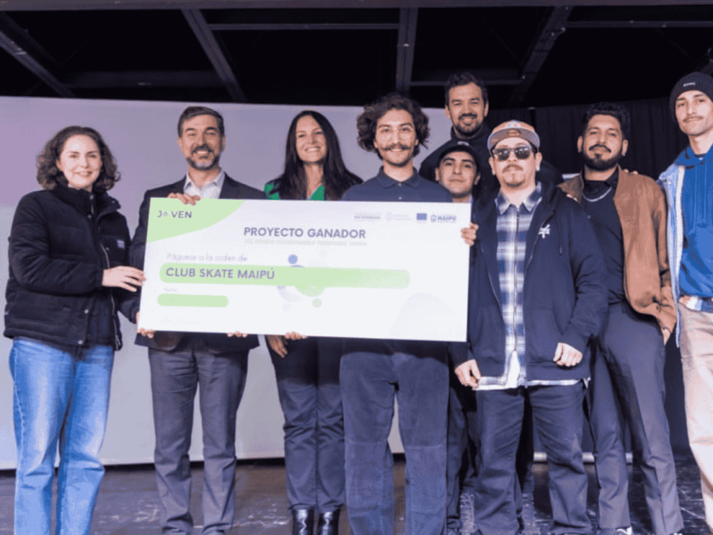 Club Skate Plaza Tres Poniente se adjudica fondo «Territorio Joven» para llevar la disciplina a nuevos barrios de Maipú