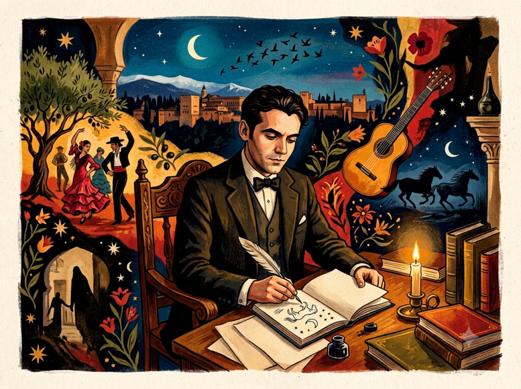 Ilustración Federico García Lorca