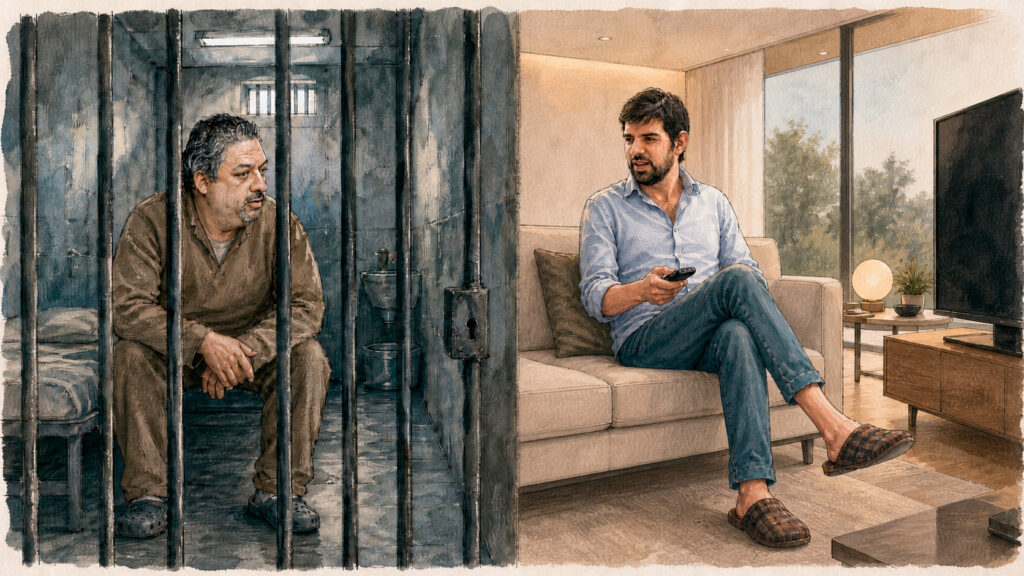 Joaquín Lavín en su casa y el asesor en una celda: si la justicia no es justa, deja de ser justicia