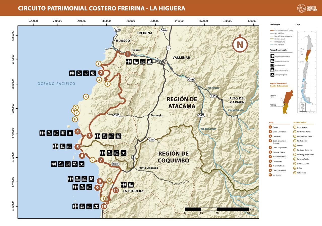 Circuito Patrimonial Costero Freirina-La Higuera